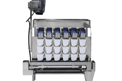 Fresh Food Multihead Weigher for sticky and hard to handle products