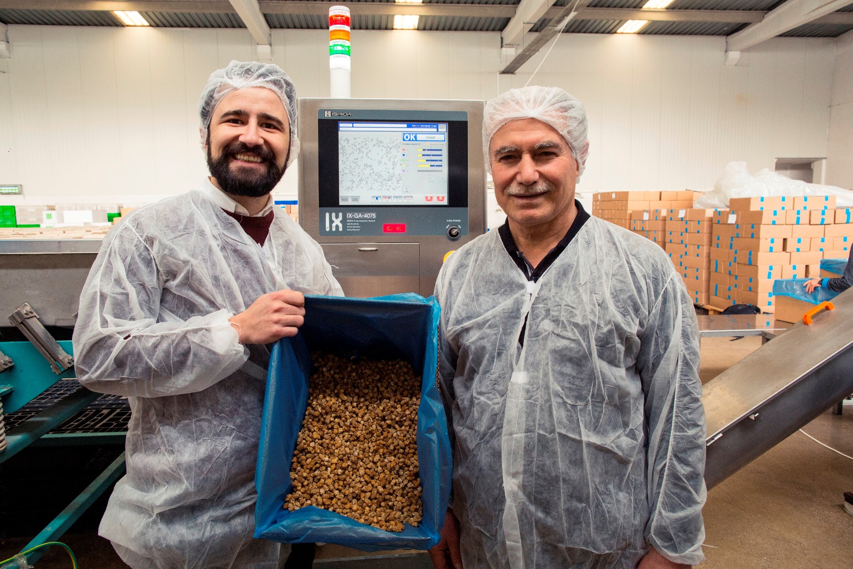 Farmeks 31 Xray Dried Fruit Elbak Sales Manager Umut Ekizler And Farmeks M.D. Ali Seydi Memur) (PR Shot) (MR)