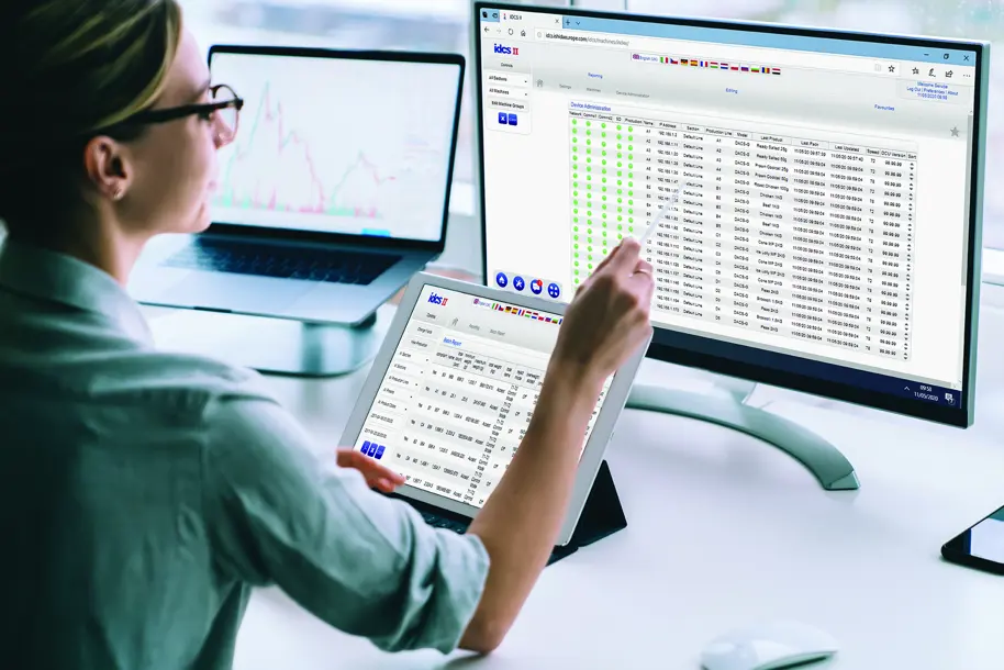 IDCS Reporting Software for Food Production